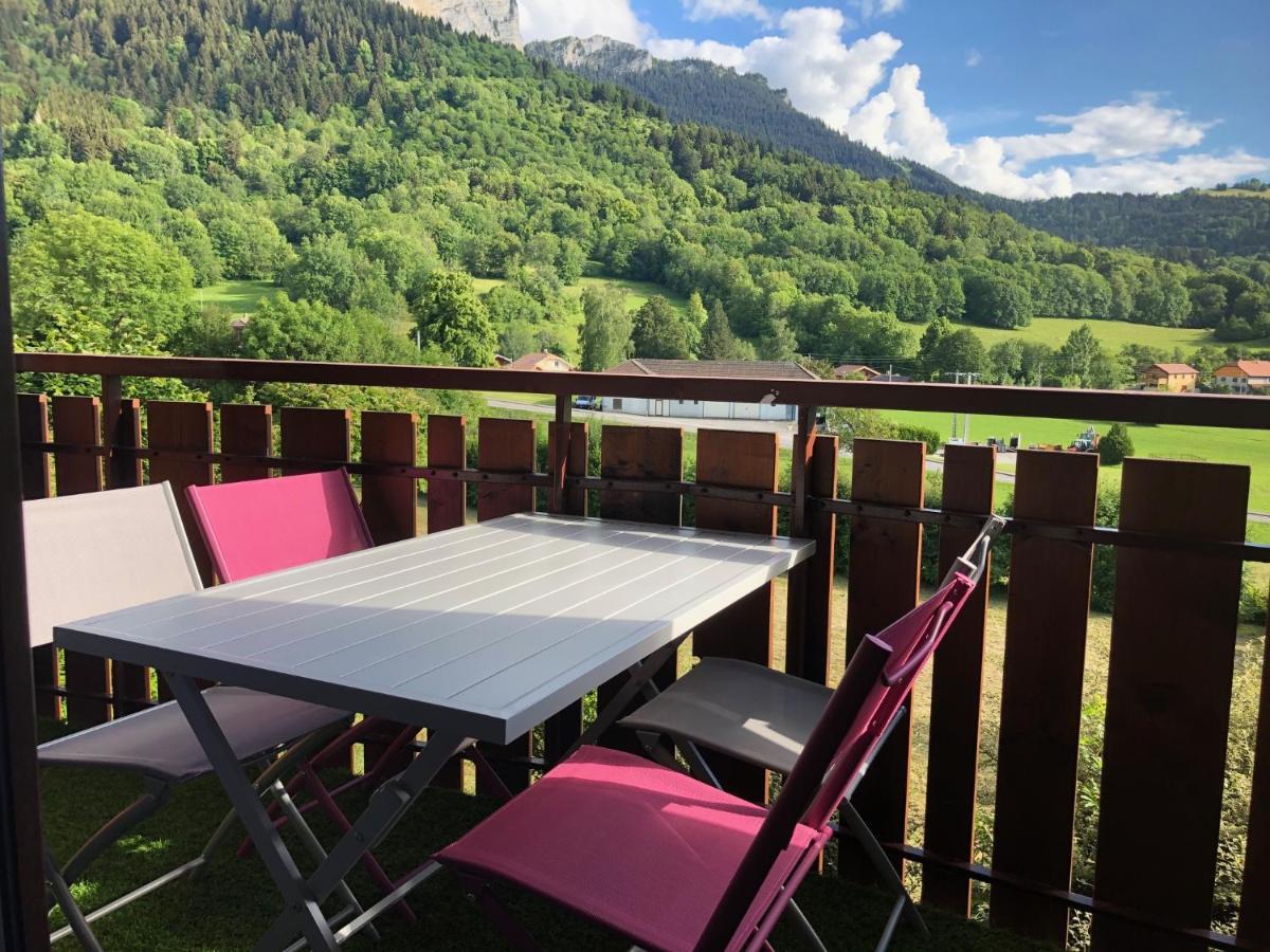Studio Agreable Et Cosy Avec Vue Sur Les Memises Thollon-les-Memises Luaran gambar