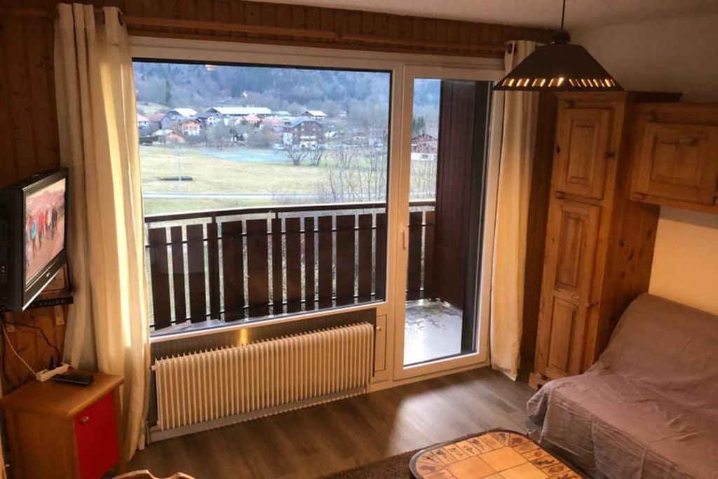 Studio Agreable Et Cosy Avec Vue Sur Les Memises Thollon-les-Memises Luaran gambar