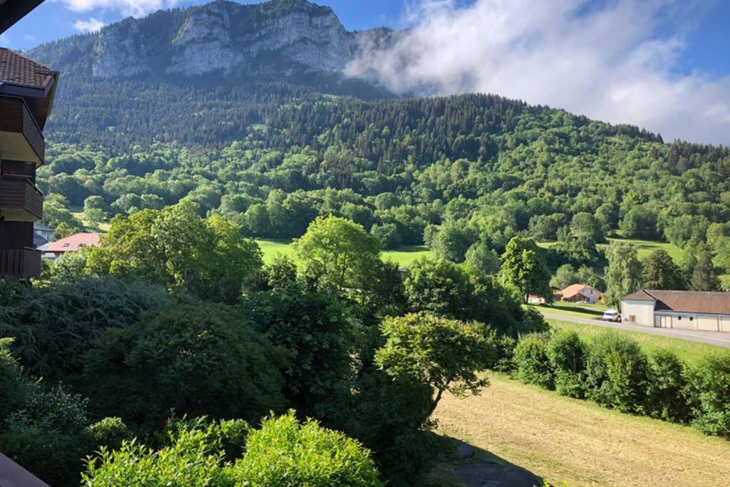 Studio Agreable Et Cosy Avec Vue Sur Les Memises Thollon-les-Memises Luaran gambar